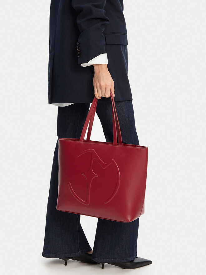 Eva Minge Handtasche Eva Minge EO-ALLIE-LDA8224 Dunkelrot