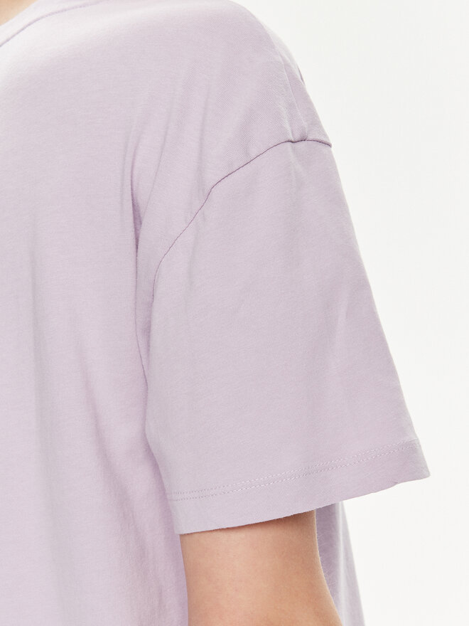 Gap Gap Camiseta 875093-02 Violeta Relaxed Fit