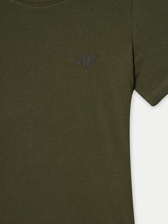 4F 4F Camiseta 4FJWMM00TTSHM1626 Caqui Regular Fit