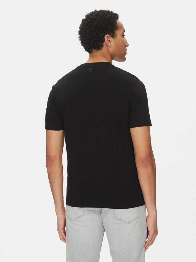 Guess Guess T-Shirt Z2YI11 J1314 Μαύρο Regular Fit