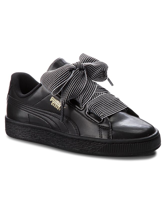 Puma Снікерcи Puma Basket Heart Wn's 365198 01 Чорний