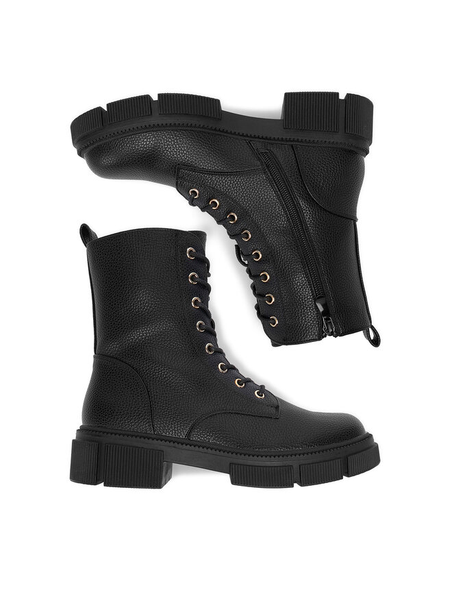 DeeZee Schnürschuhe DeeZee HX21056-58A Schwarz