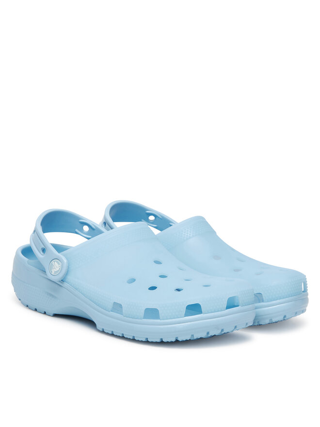 Crocs Şlapi Crocs Classic Frosted Clog 210928 Albastru celest