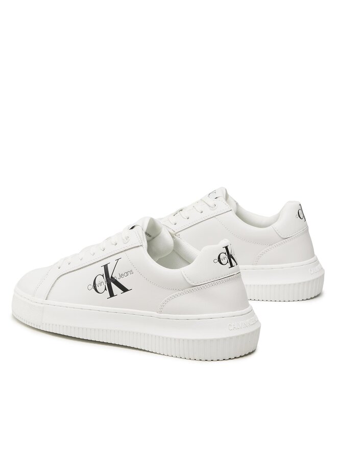 Calvin Klein Jeans Sneakersy Calvin Klein Jeans Chunky Cupsole Mono Lh YM0YM00681 Biały