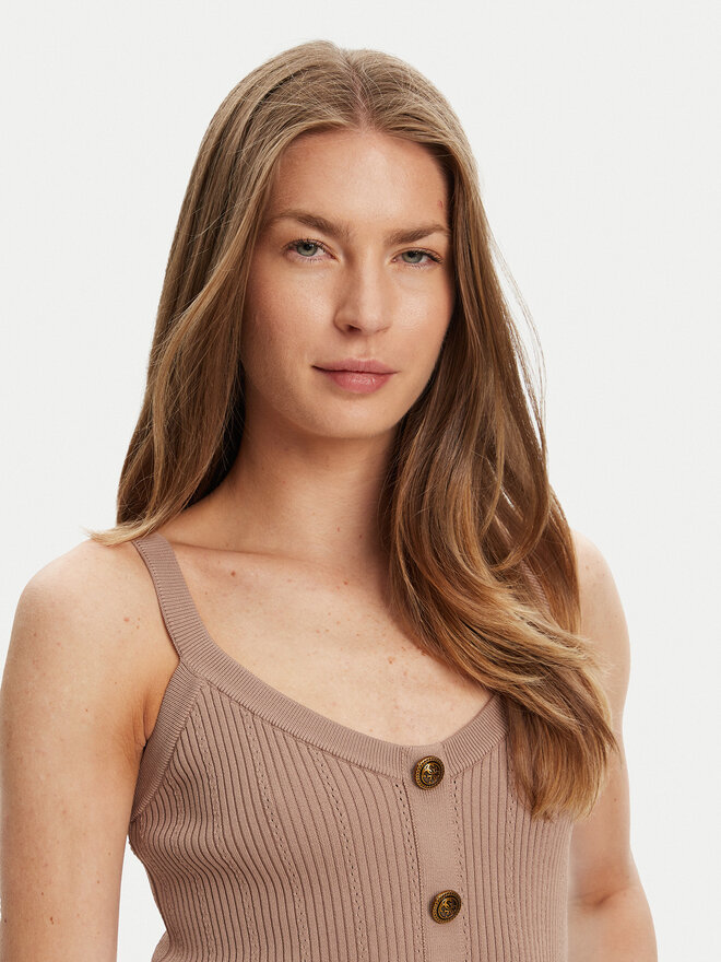 Guess Guess Marškinėliai W5YR10 Z0130 Žalia Regular Fit