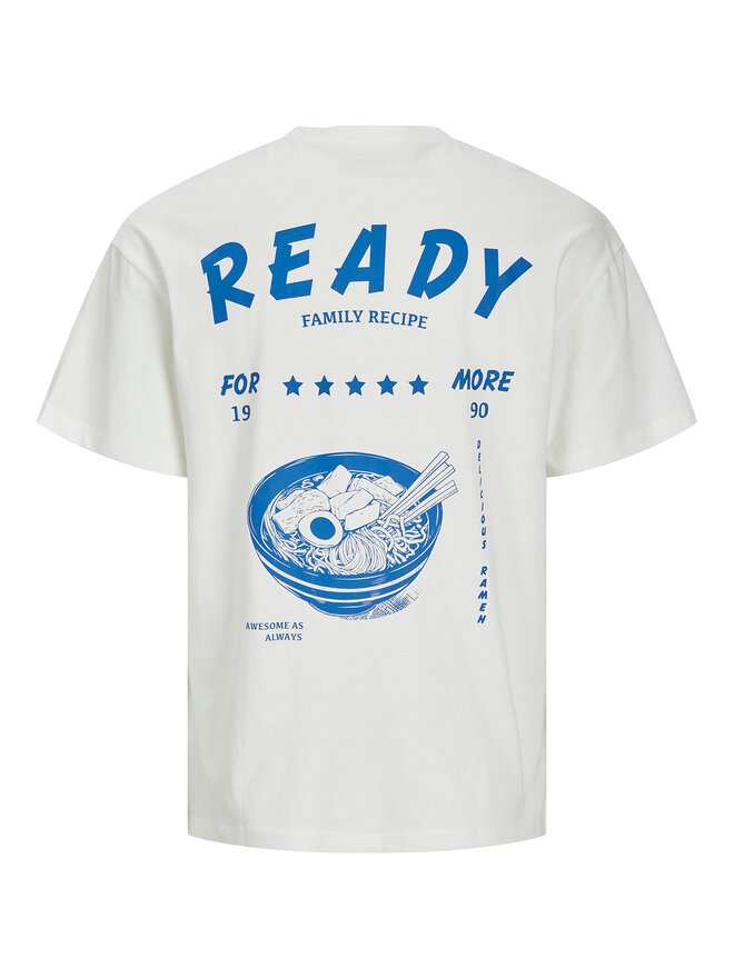 Jack&Jones Jack&Jones T-Shirt Charge 12269384 Weiß Relaxed Fit