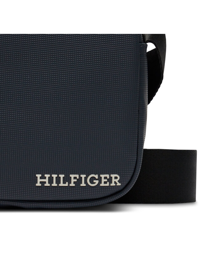 Tommy Hilfiger Τσαντάκι Tommy Hilfiger Th Pique Ew Reporter AM0AM11780 Σκούρο μπλε