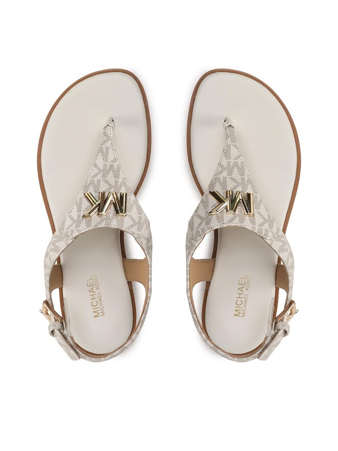 MICHAEL Michael Kors Sandalen MICHAEL Michael Kors Jilly Flat Sandal 40S2JLFAAB Écru