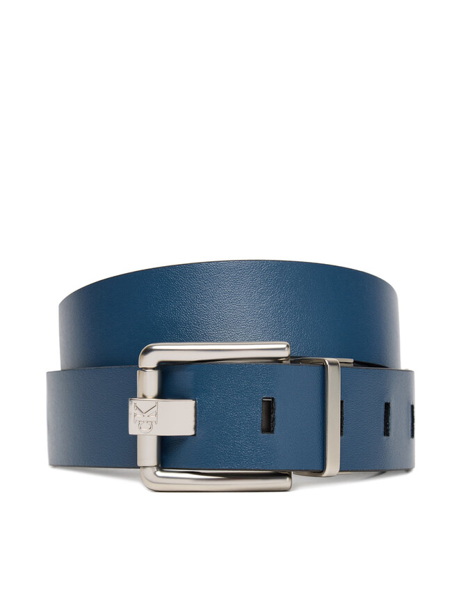 Calvin Klein Ζώνη Ανδρική Calvin Klein Ck Prong Buckle 35Mm Rev LV04D7029G Μαύρο