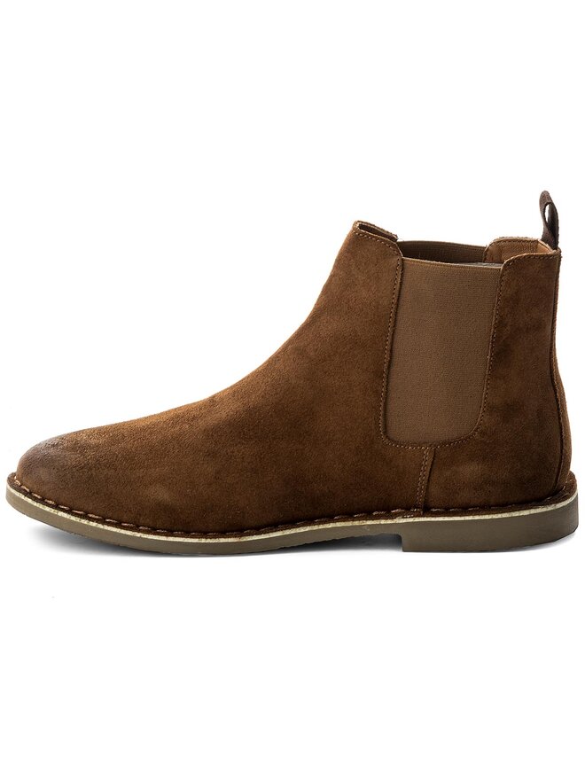Pepe Jeans Sztyblety Pepe Jeans Fenix Chelsea PMS50147 Brązowy