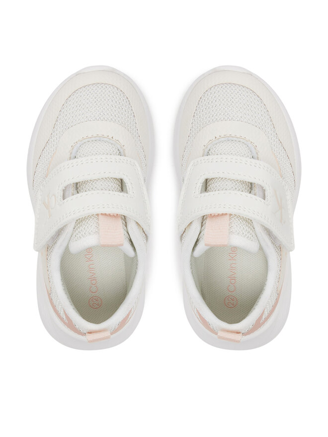 Calvin Klein Jeans Sneakers Calvin Klein Jeans Low Cut Velcro V1A9-82026-1697A M Bianco