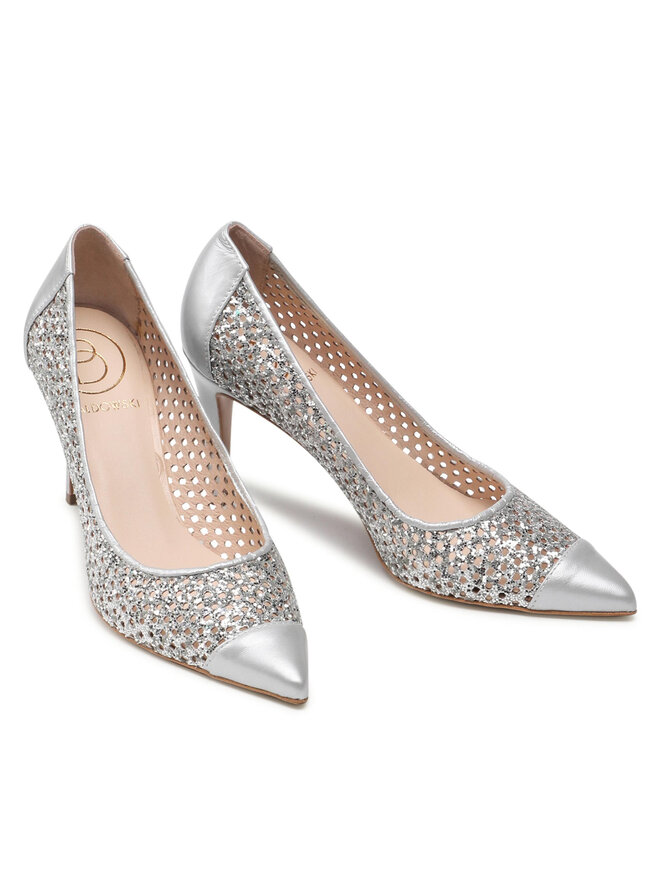 Baldowski High Heels Baldowski D03906-2835-002 Silberfarben