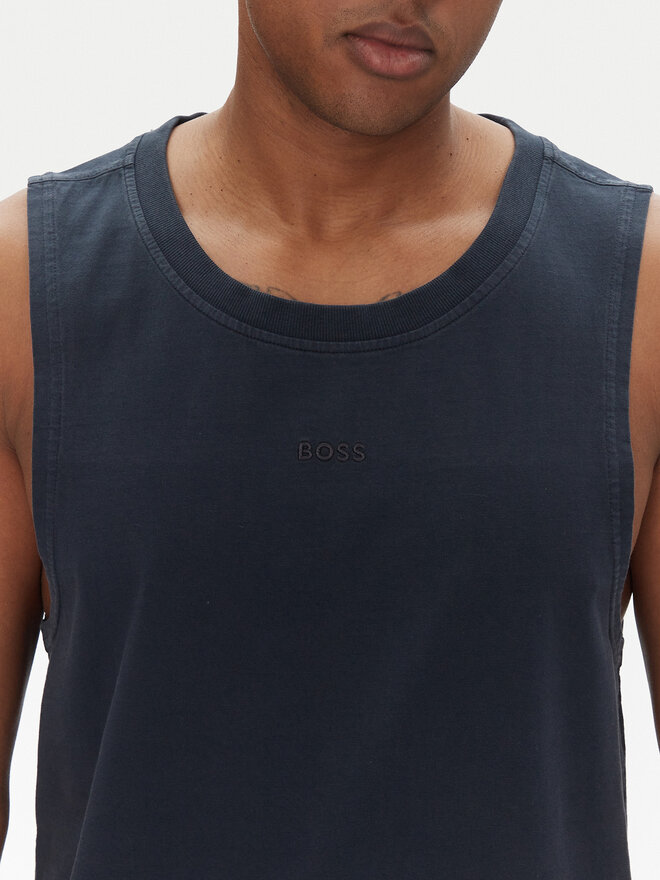 BOSS BOSS Camiseta sin mangas 50536739 Azul marino Regular Fit