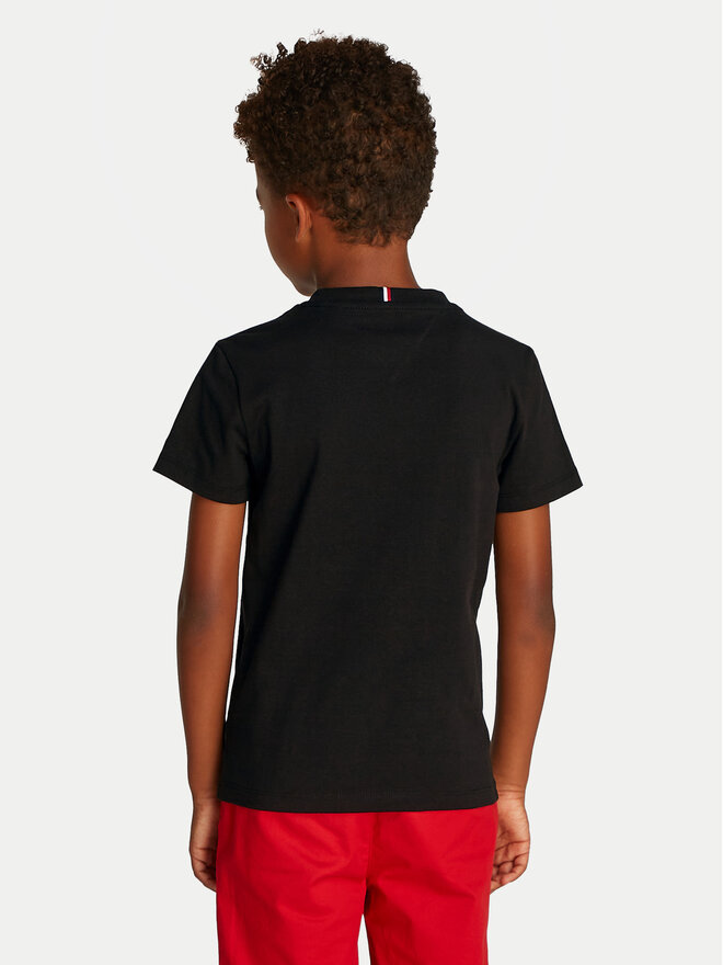 Tommy Hilfiger Tommy Hilfiger Marškinėliai KB0KB09538 D Juoda Regular Fit