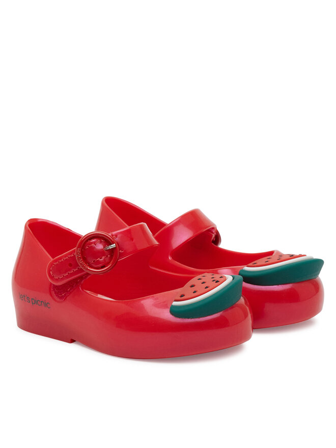 Melissa Baleriny Melissa Mini Melissa Sweet Love Picnic Bb 36009 Czerwony