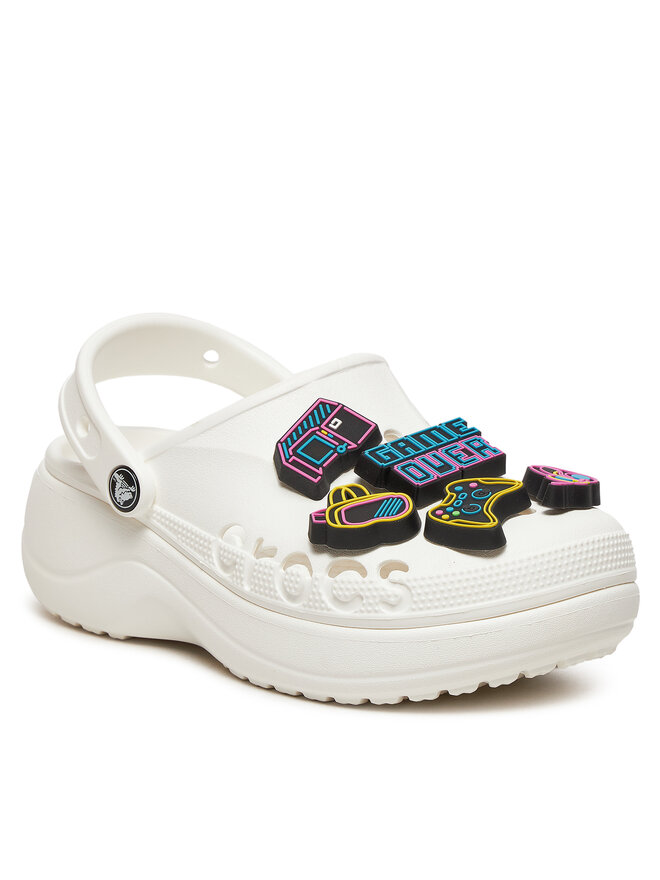 Crocs Decorazione per scarpe Crocs Jibbitz Lights Up Neon Gamer 5 Pack 10012094 Multicolore