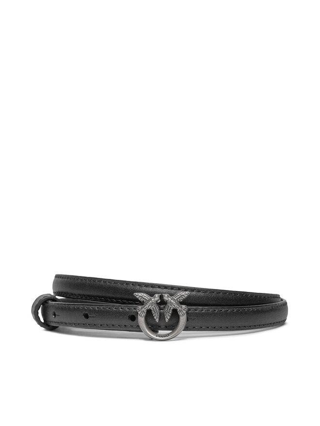 PINKO Pasek na talię Pinko Love Berry H1 Belt PE 24 PLT01 102148 A0F1 Czarny