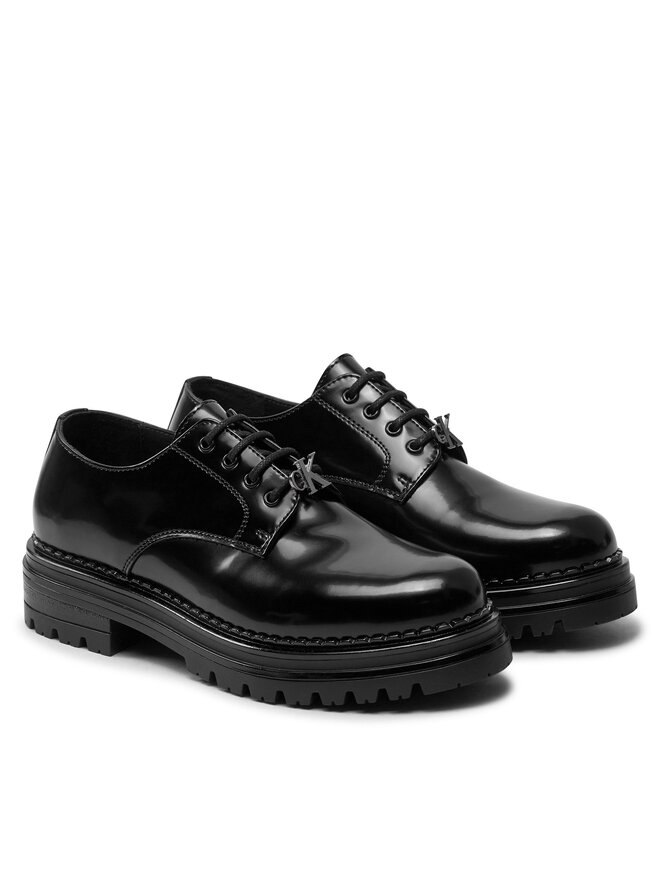 Calvin Klein Jeans Oxfords Calvin Klein Jeans Low Cut Lace-Up V4A4-81028-1453 S Μαύρο