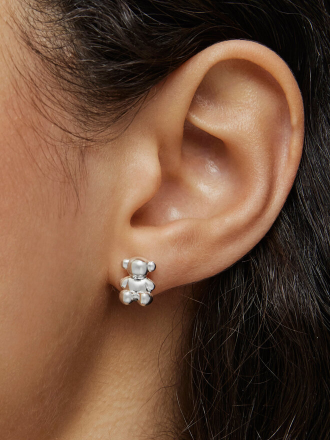 TOUS Pendientes TOUS Bold Bear 1004195200 Plata