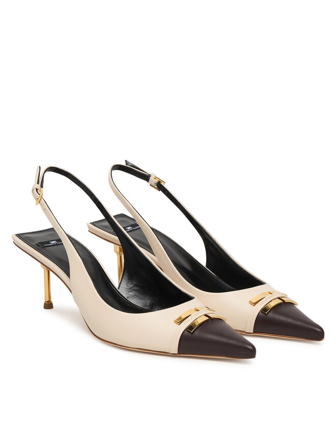 Elisabetta Franchi Туфлі Elisabetta Franchi SA57L61E2 Écru