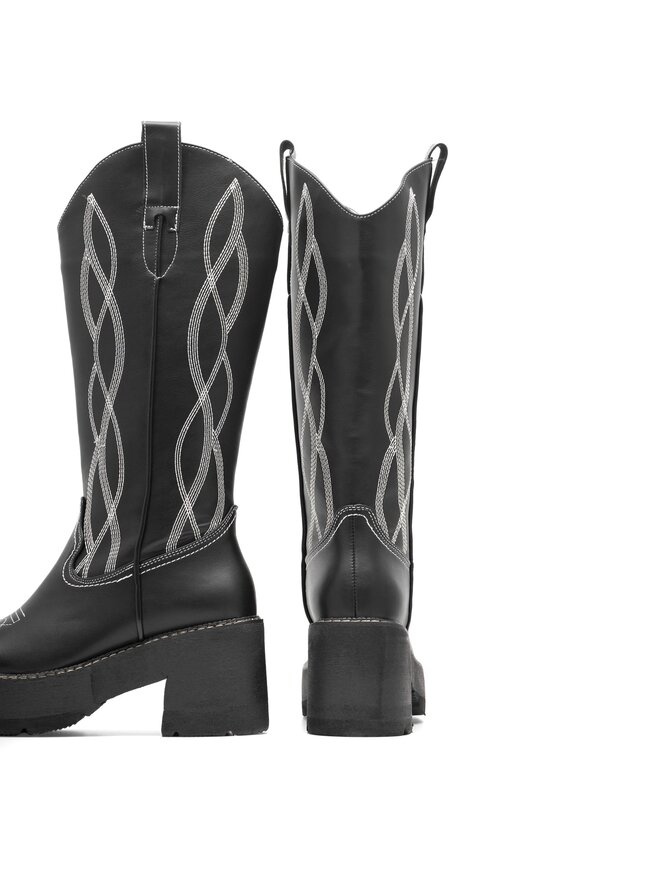 Jenny Fairy Cowboystiefel Jenny Fairy WS22235-03 Schwarz