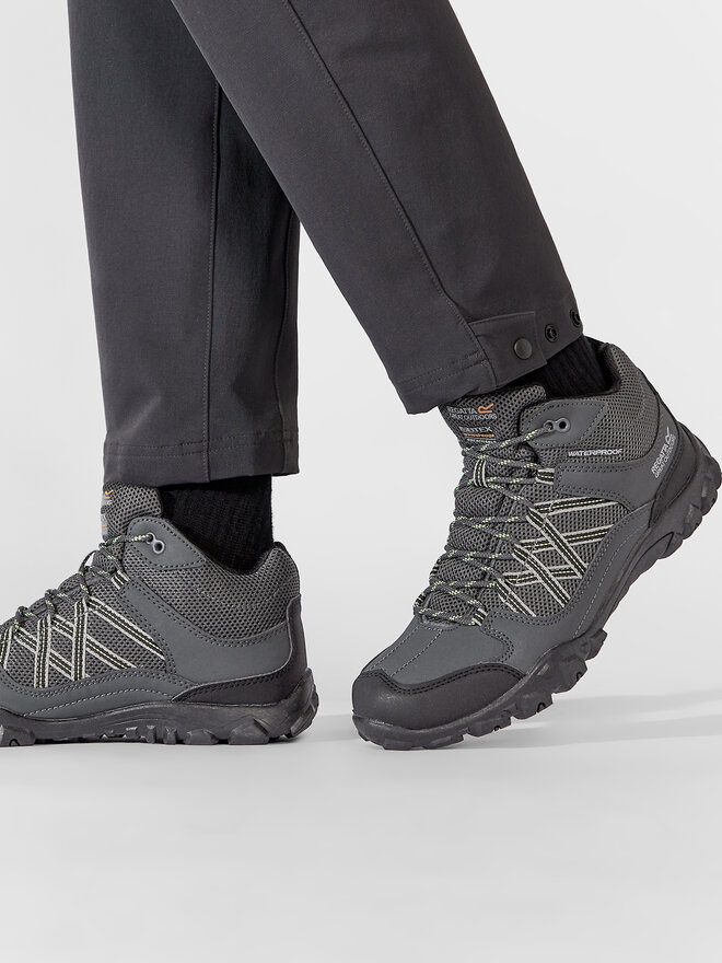 Regatta Trekkingschuhe Regatta Edgepoint Mid Wp RMF622 Grau