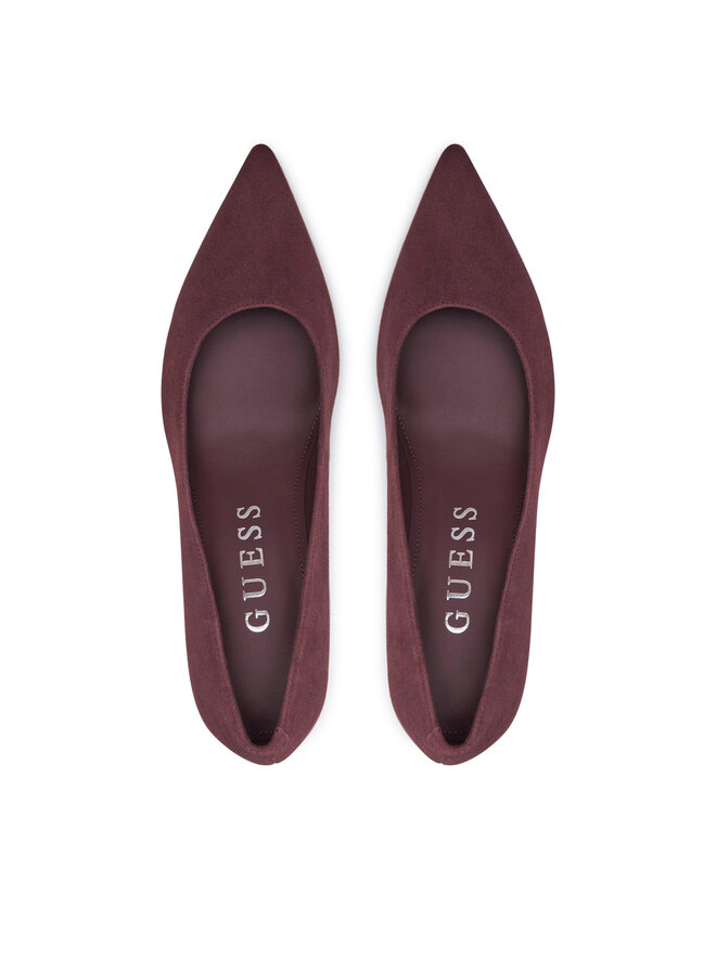 Guess Туфлі на шпильці Guess Rippy2 FLFRPP SUE08 Бордовий
