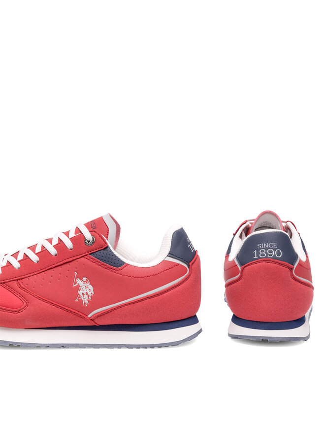 U.S. Polo Assn. Sneakersy U.S. Polo Assn. NOBIK001C Czerwony