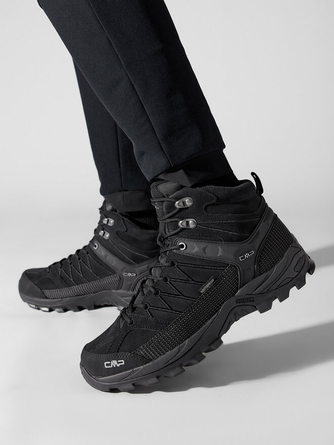 CMP Trekkingschuhe CMP Rigel Mid Wp 3Q12947 Schwarz