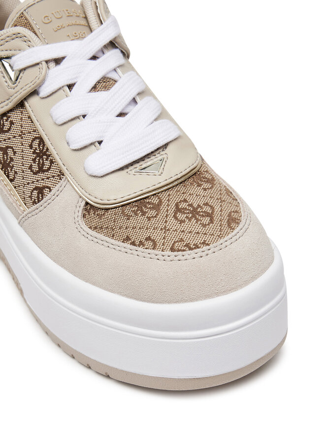 Guess Sneakersy Guess FLPR2D FAL12 Beżowy