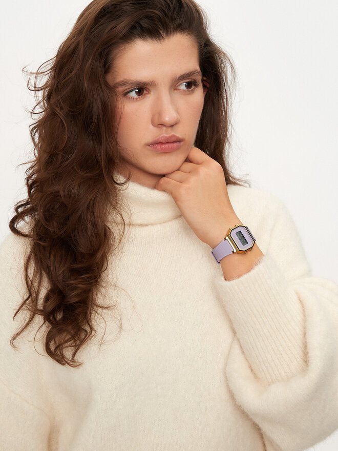 Ice-Watch Zegarek Ice-Watch Digit Retro 22061 Fioletowy