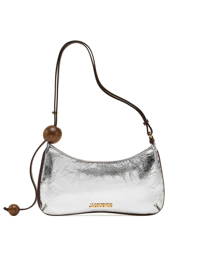 JACQUEMUS Τσάντα JACQUEMUS Le Bisou Perle 24H231BA057-3192 Ασημί