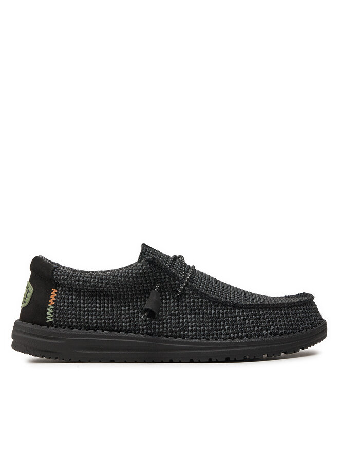 Hey Dude Mokasíny Hey Dude Wally Sport Mesh 40403-060 Černá