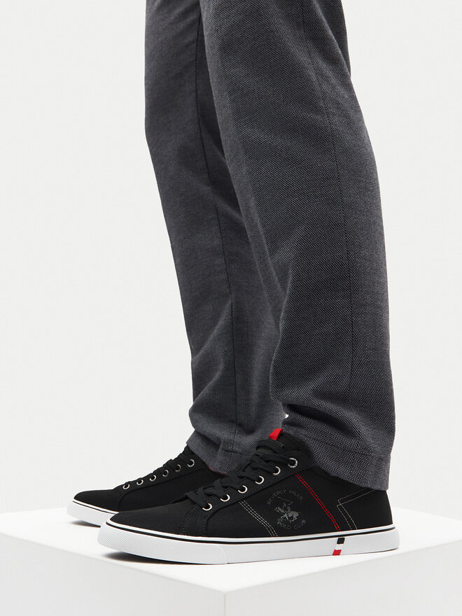 Beverly Hills Polo Club Sneakers aus Stoff Beverly Hills Polo Club M-VSS24010A Schwarz