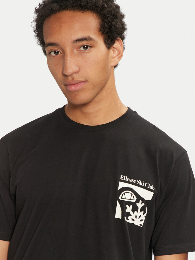 Ellesse Ellesse T-Shirt Skisetta Tee SHX20961 Μαύρο Regular Fit
