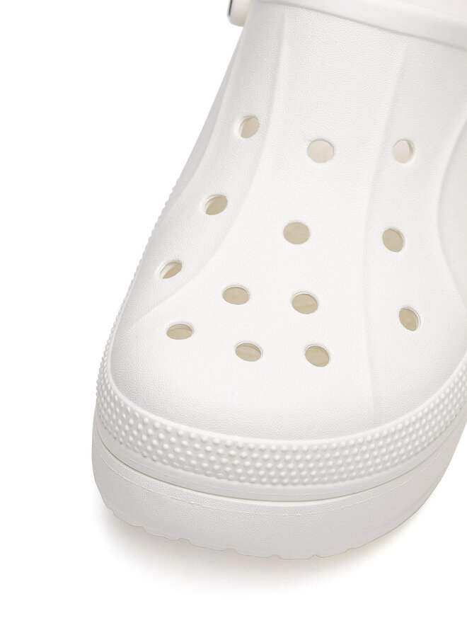 Crocs Şlapi Crocs BELLA CLOG 210062-100 Alb