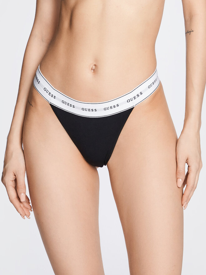 Guess Guess Бразильські труси Carrie O2BE04 KBBU1 Чорний