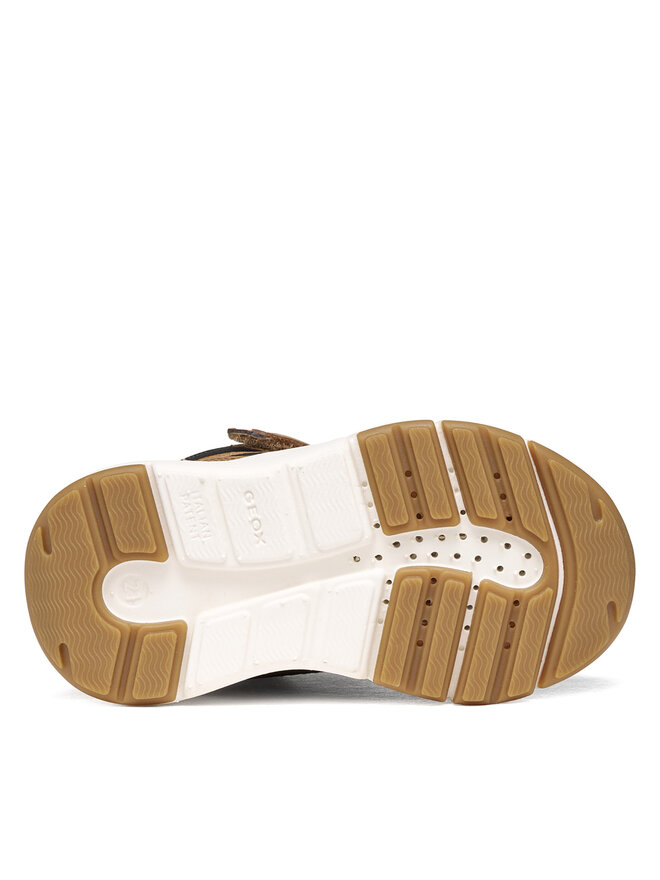 Geox Schnürschuhe Geox B Flexyper Mini Boy Abx B661KA 000ME C2G9B M Braun