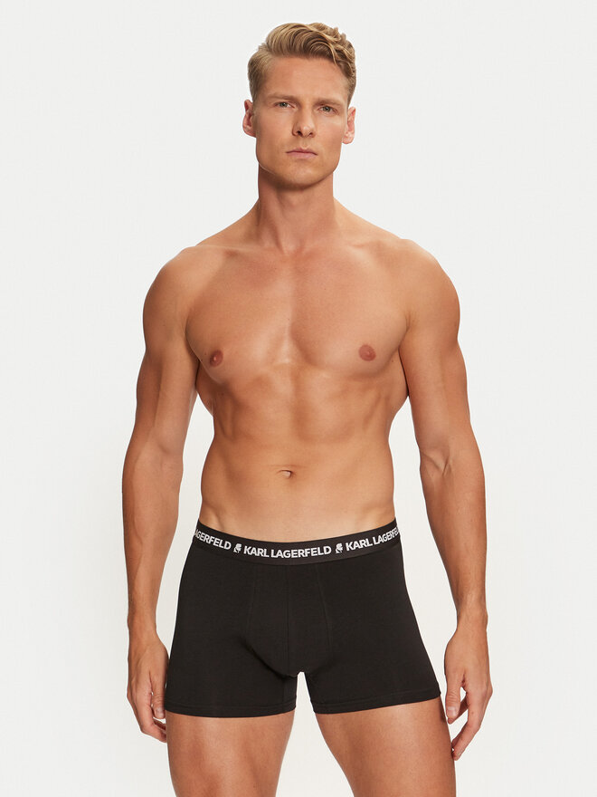 KARL LAGERFELD KARL LAGERFELD 3er-Set Boxershorts 235M2109 Schwarz