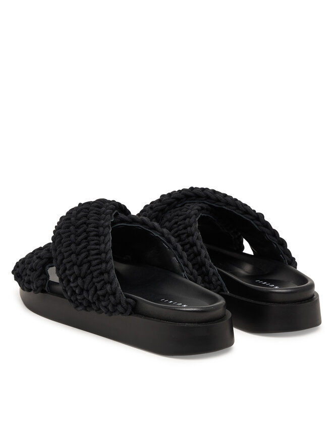 Inuikii Шльопанці Inuikii Woven 1004.003.0062 Чорний