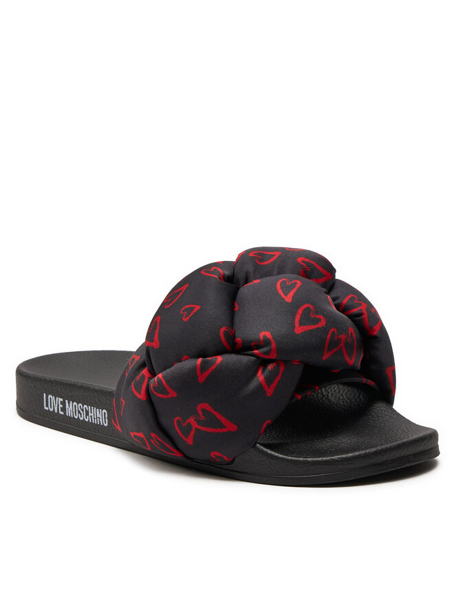 LOVE MOSCHINO Παντόφλες LOVE MOSCHINO JA28312G0IIW100A Μαύρο