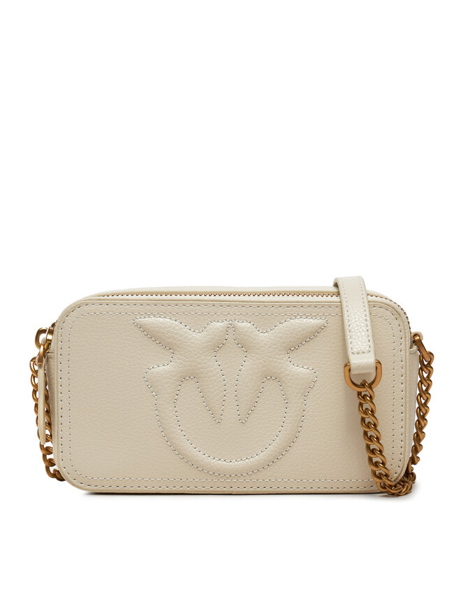 PINKO Ročna torba PINKO Pelle Bottalata 103799 Écru