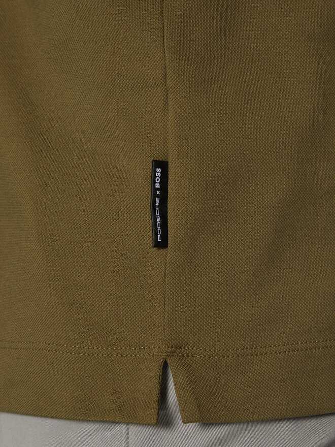 BOSS BOSS Poloshirt PORSCHE X PORSCHE 50531463 Khakifarben Regular Fit