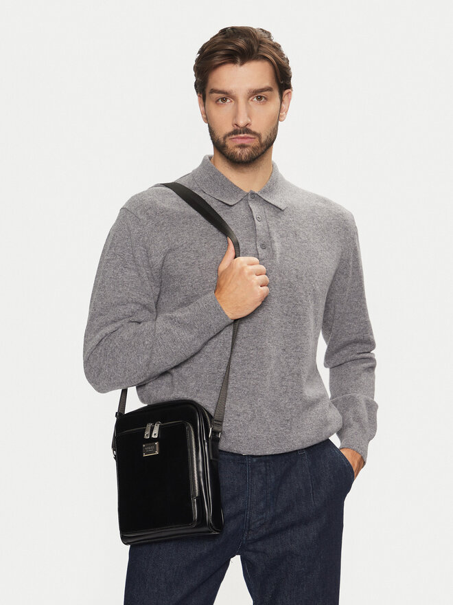 Guess Maža rankinė Guess HMMILI P4460 Juoda