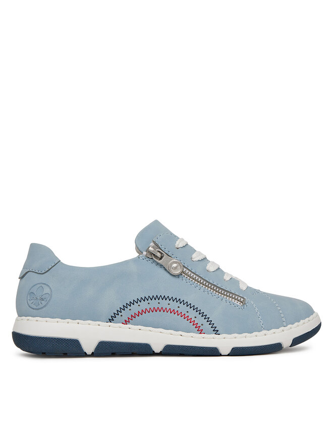 Rieker Sneakersy Rieker 42424-10 Modrá