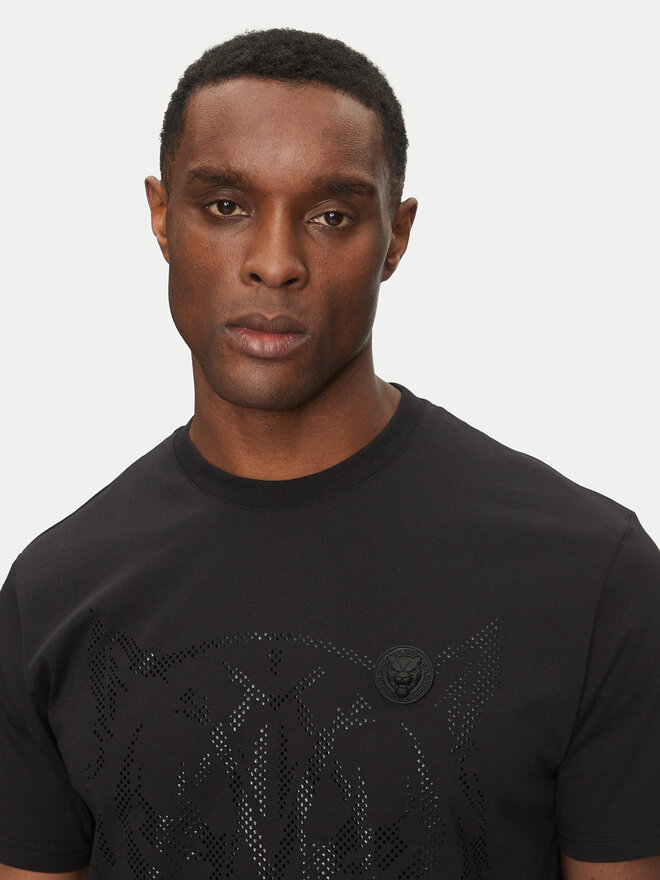 Plein Sport Plein Sport T-Shirt SAEC MTK8009 STE001N Μαύρο Regular Fit