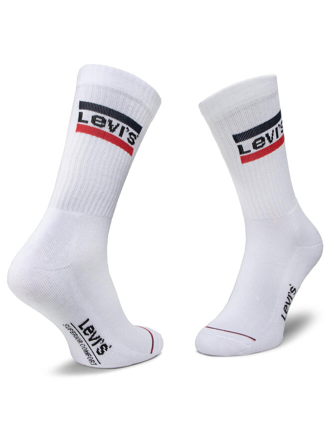 Levi's® Sada 2 párů vysokých ponožek unisex Levi's® 37157-0151 Šedá