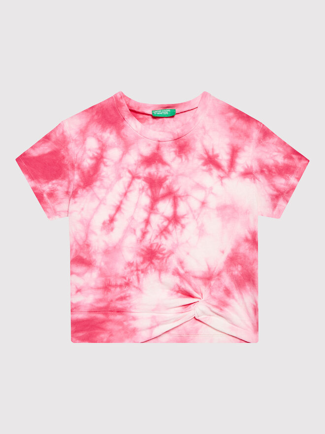 United Colors Of Benetton United Colors Of Benetton Футболка 3085C104S Рожевий Regular Fit