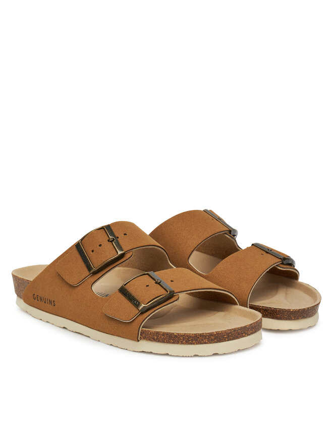 Genuins Шльопанці Genuins Hawaii Vegan G106258 Коричневий