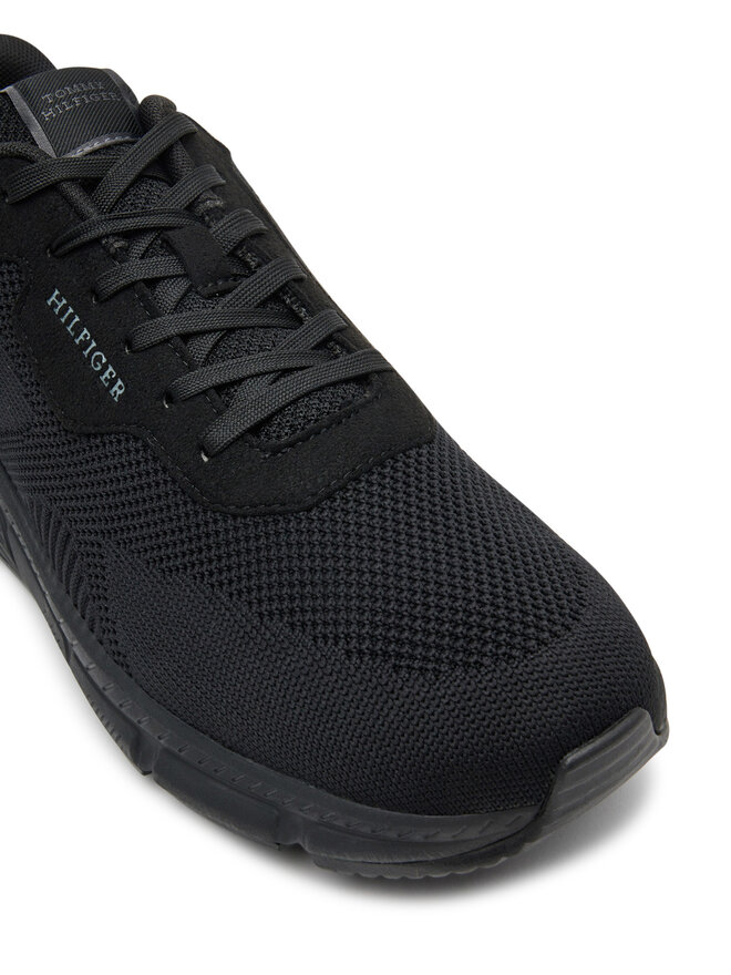 Tommy Hilfiger Sportcipők Tommy Hilfiger Faston 6c Mix FM0FM05423 Fekete